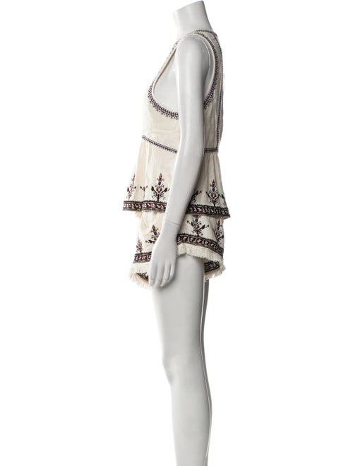 Étoile Isabel Marant Printed Embroidered Accent Pant Set