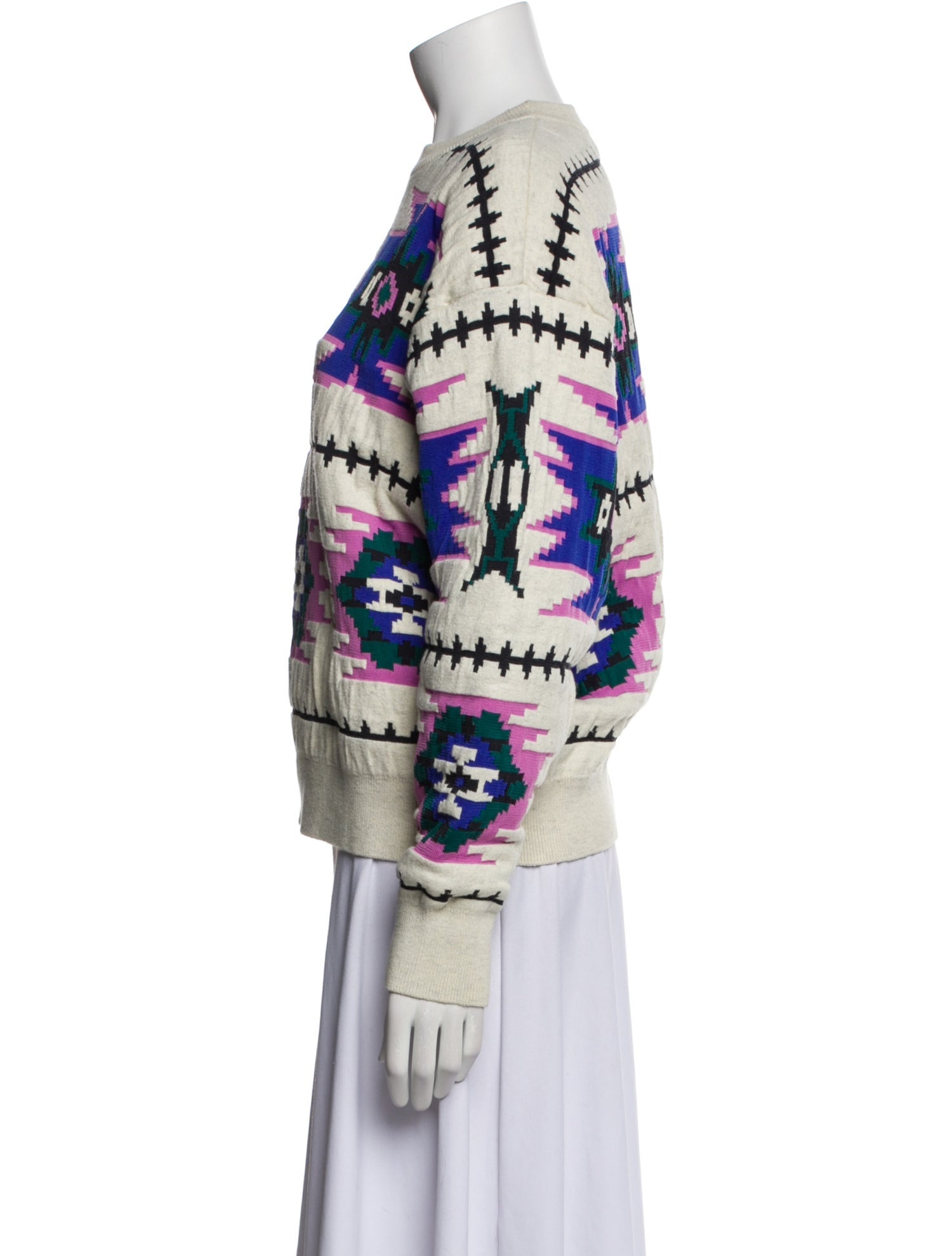 Étoile Isabel Marant Printed Crew Neck Sweatshirt