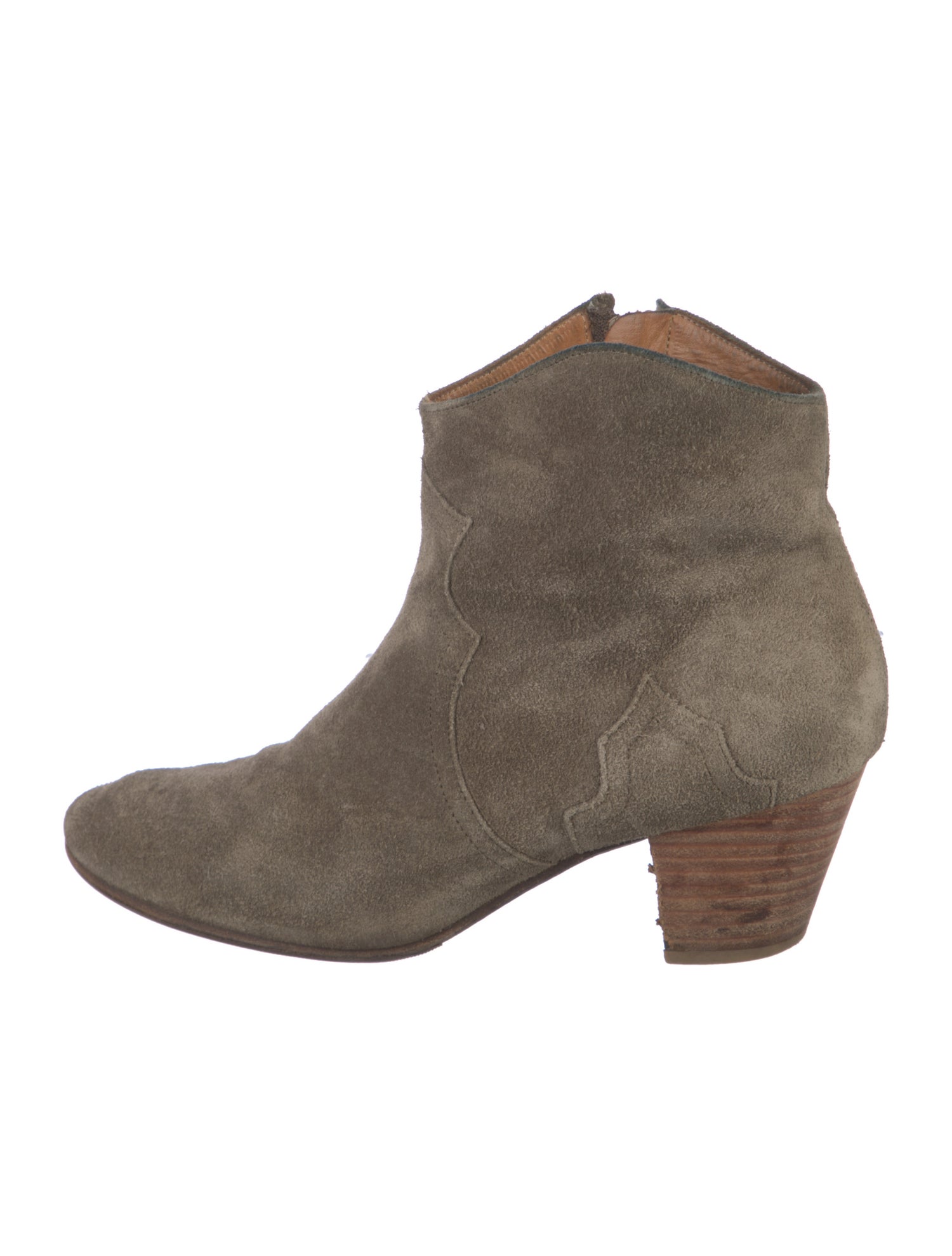 Étoile Isabel Marant Suede Western Boots