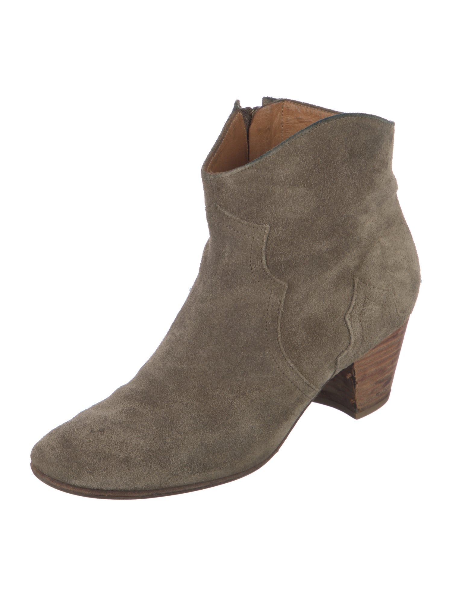 Étoile Isabel Marant Suede Western Boots