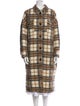 Étoile Isabel Marant Wool Plaid Print Coat