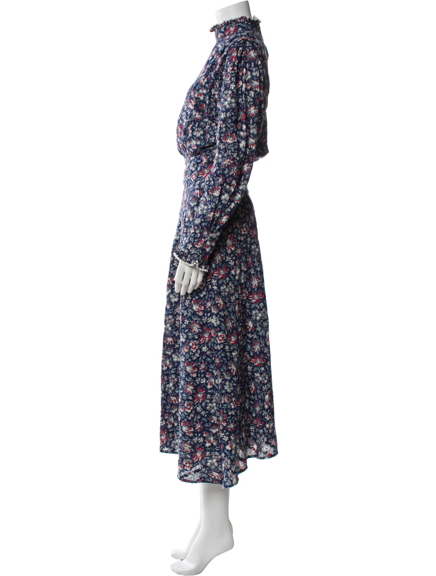 Étoile Isabel Marant Floral Print Long Dress