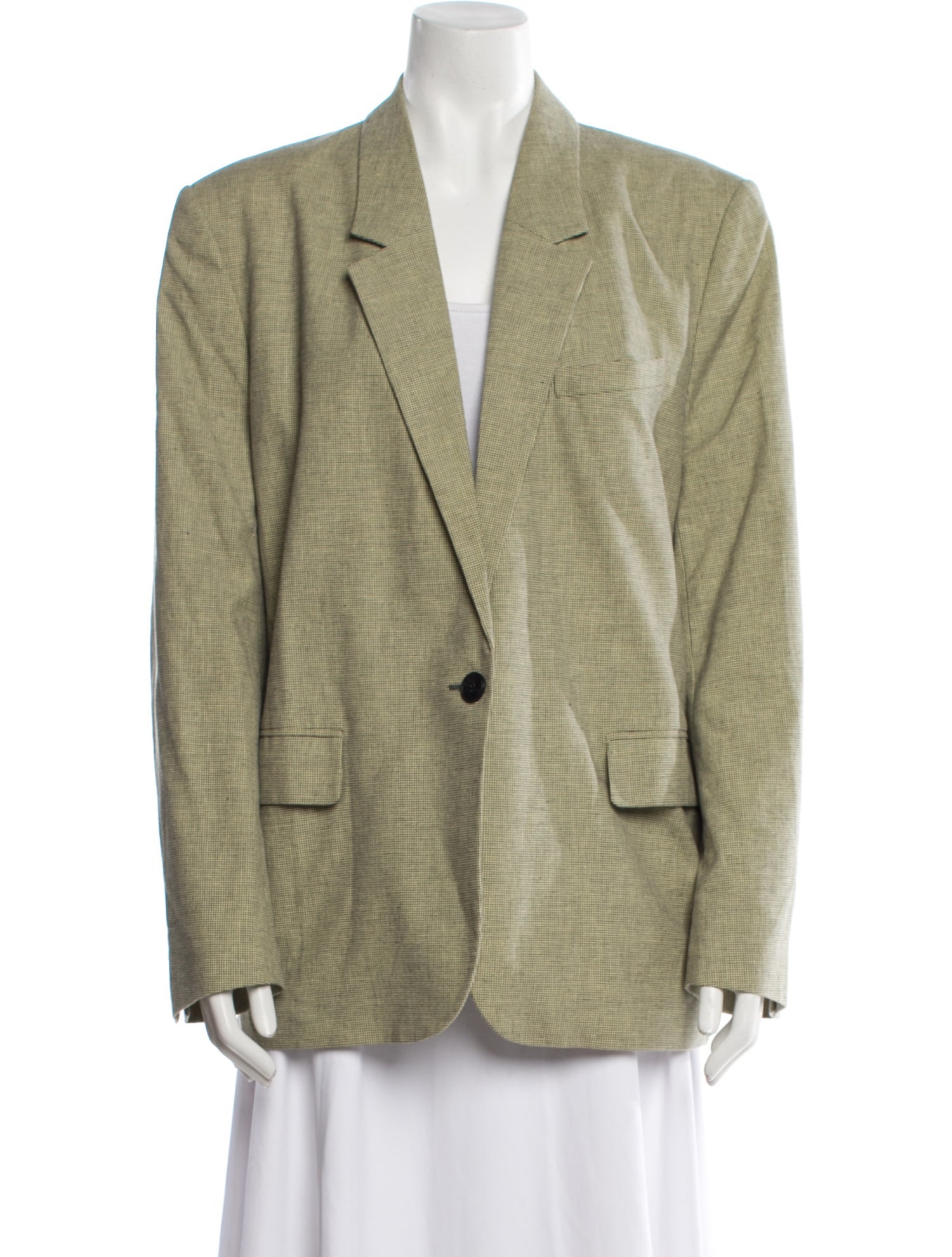 Étoile Isabel Marant Plaid Print Blazer