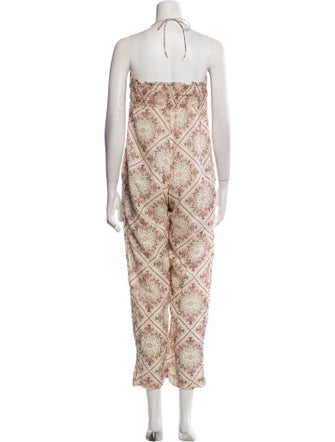 Étoile Isabel Marant Printed Halterneck Jumpsuit