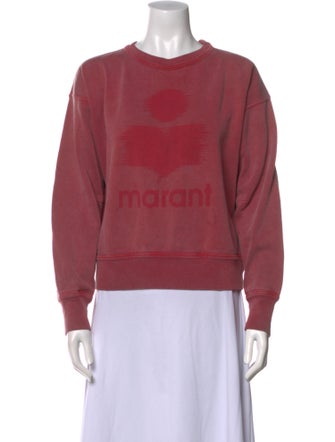 Étoile Isabel Marant Graphic Print Crew Neck Sweatshirt