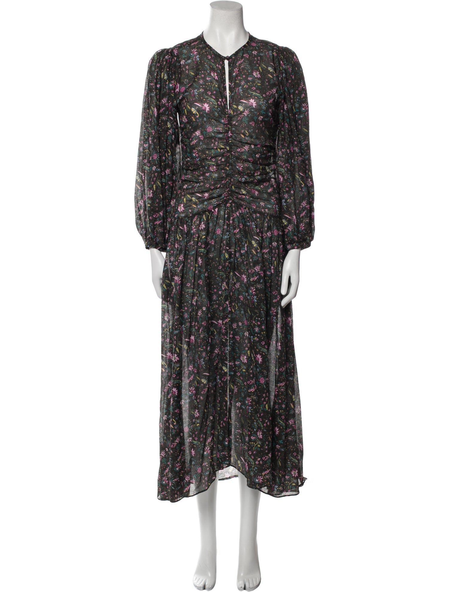 Étoile Isabel Marant Floral Print Long Dress