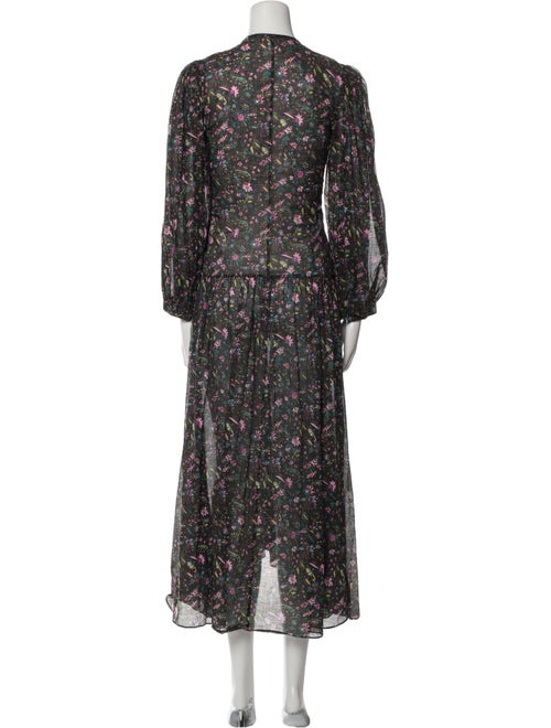 Étoile Isabel Marant Floral Print Long Dress