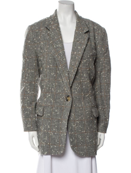 Étoile Isabel Marant Wool Tweed Pattern Coat