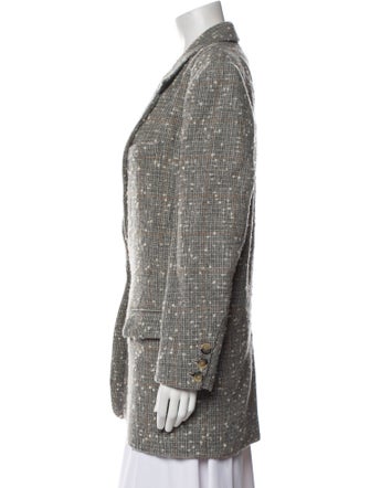 Étoile Isabel Marant Wool Tweed Pattern Coat