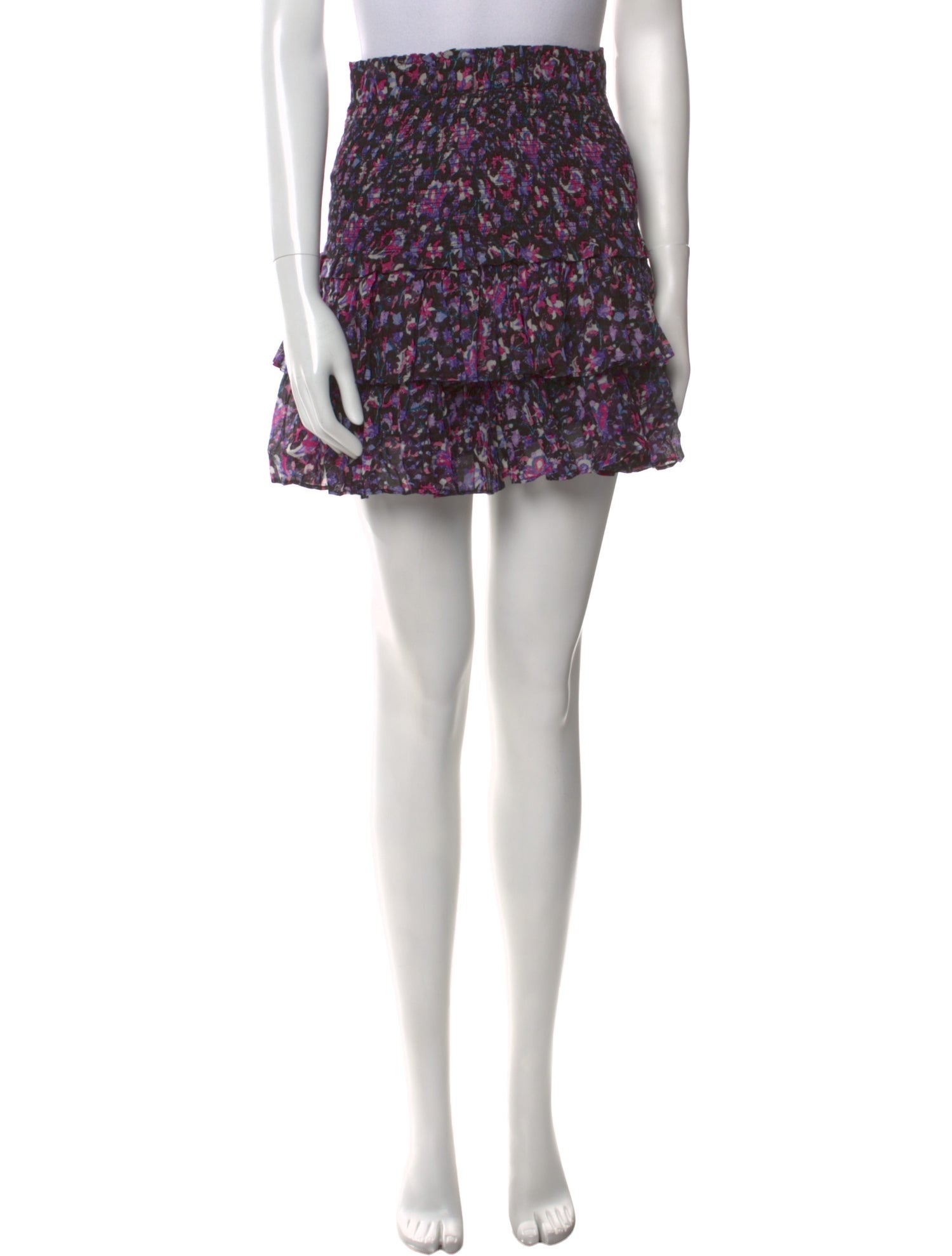 Étoile Isabel Marant Floral Print Mini Skirt