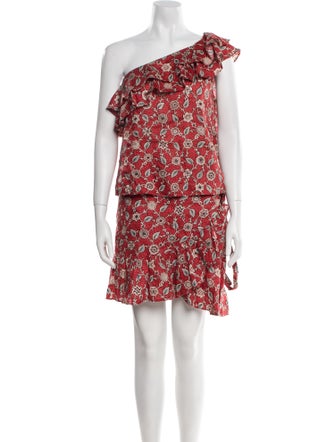 Étoile Isabel Marant Linen Floral Print Skirt Set