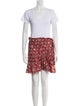 Étoile Isabel Marant Linen Floral Print Skirt Set