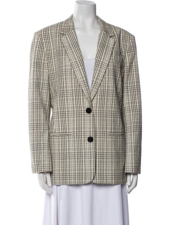 Étoile Isabel Marant Plaid Print Blazer