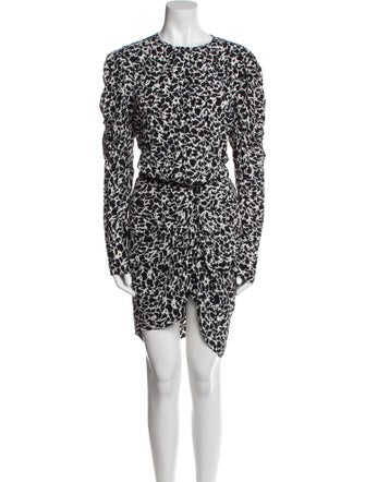 Étoile Isabel Marant Floral Print Knee-Length Dress