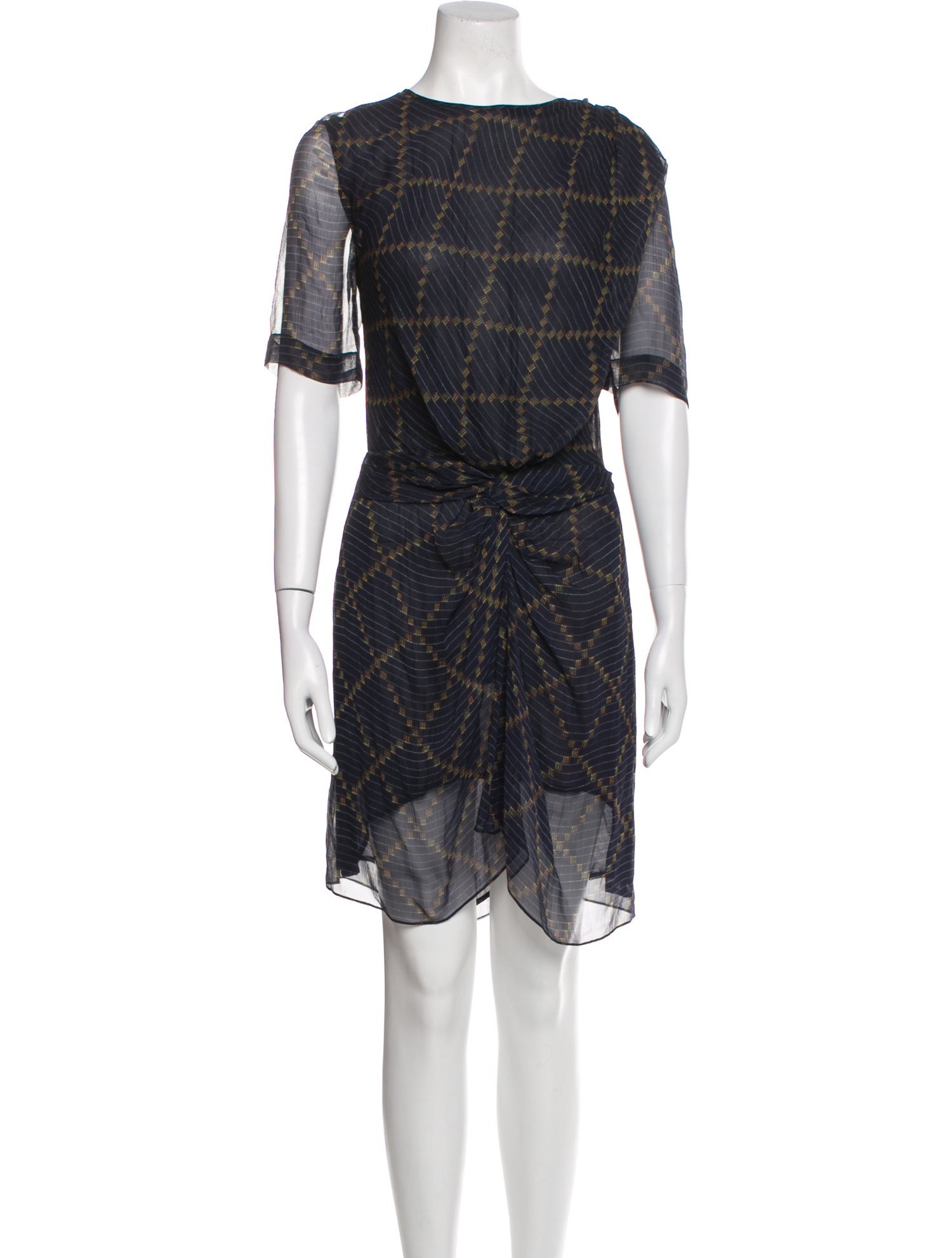 Étoile Isabel Marant Silk Knee-Length Dress
