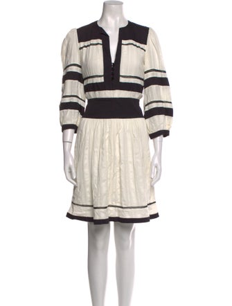 Étoile Isabel Marant Colorblock Pattern Knee-Length Dress