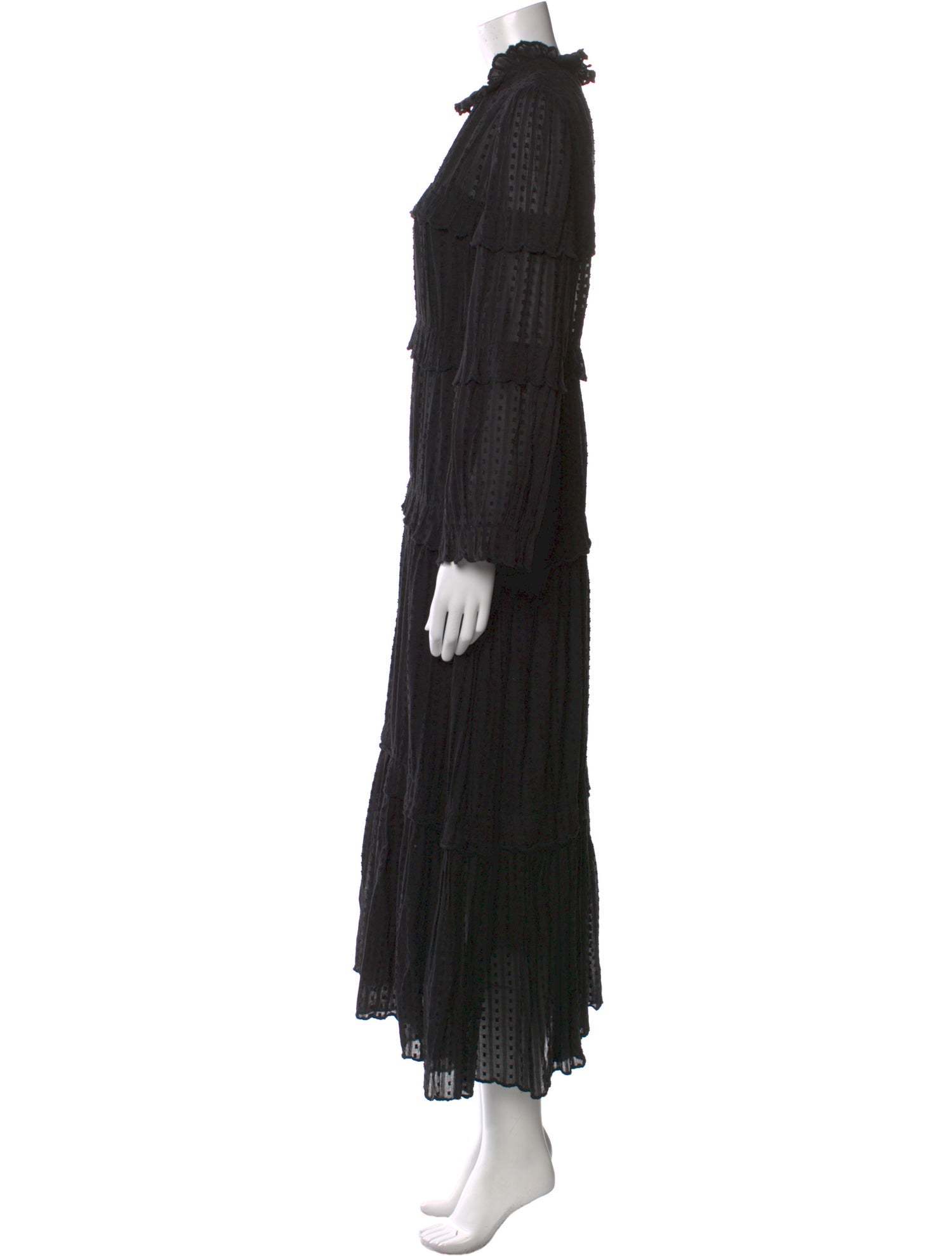 Étoile Isabel Marant Mock Neck Midi Length Dress