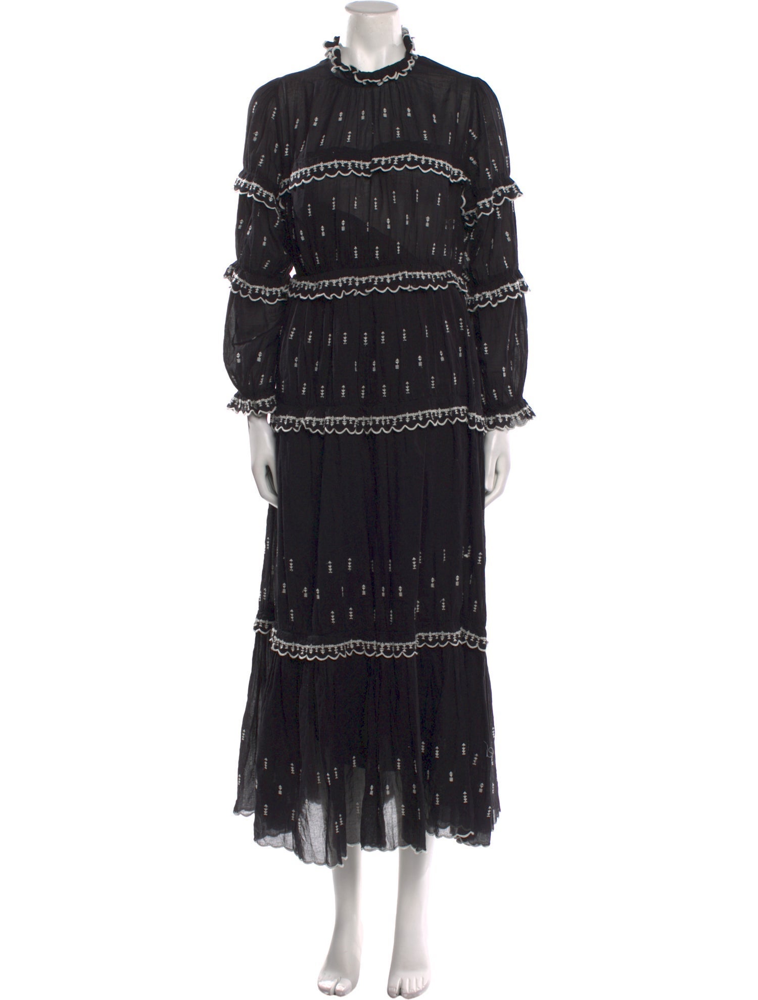 Étoile Isabel Marant Mock Neck Long Dress