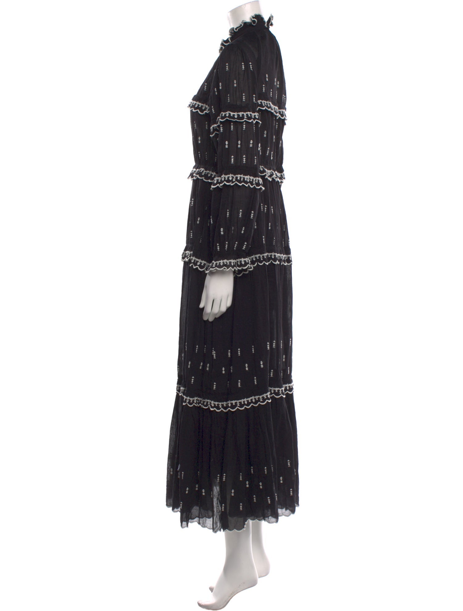 Étoile Isabel Marant Mock Neck Long Dress