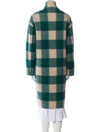 Étoile Isabel Marant Plaid Print Peacoat