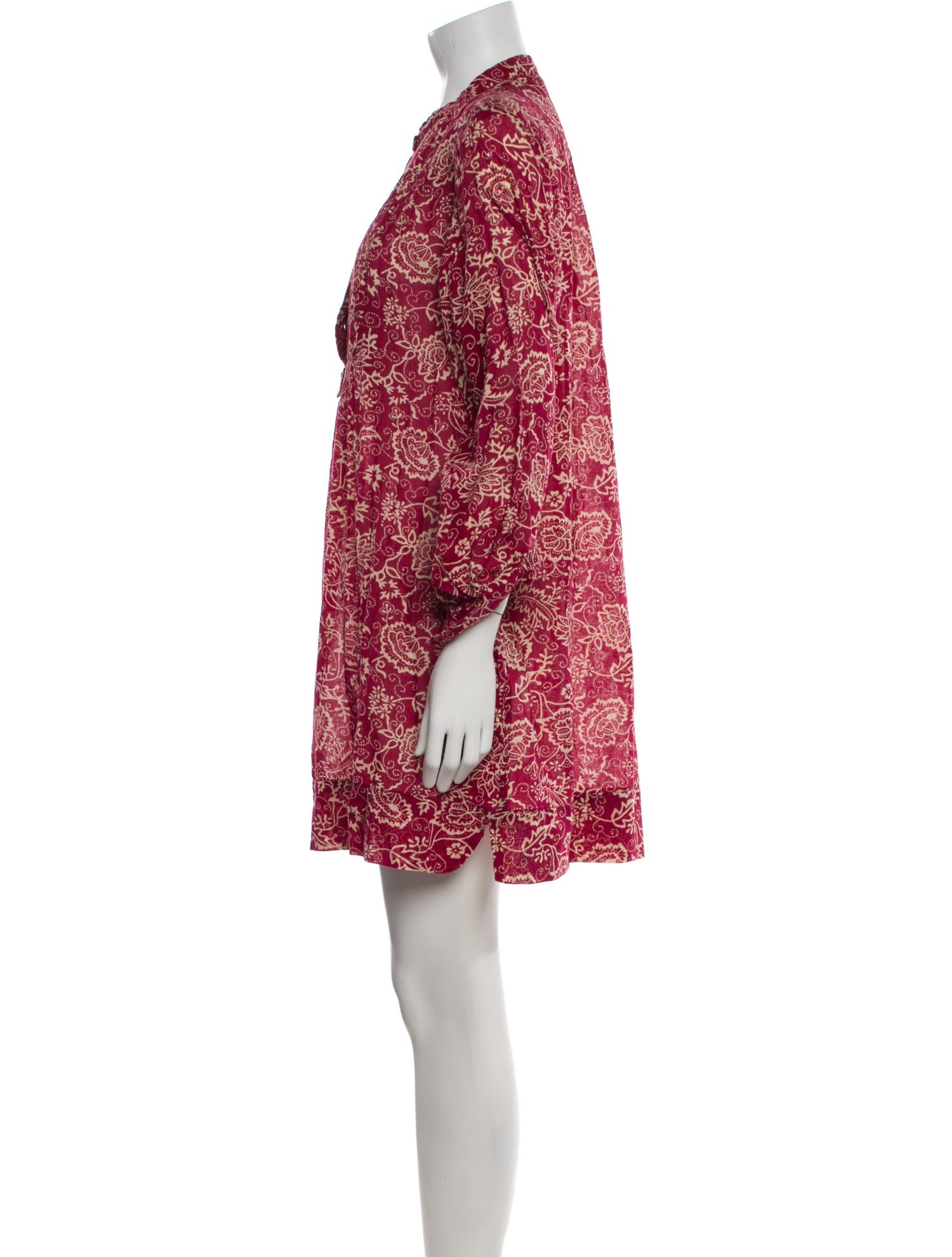 Étoile Isabel Marant Paisley Print Mini Dress