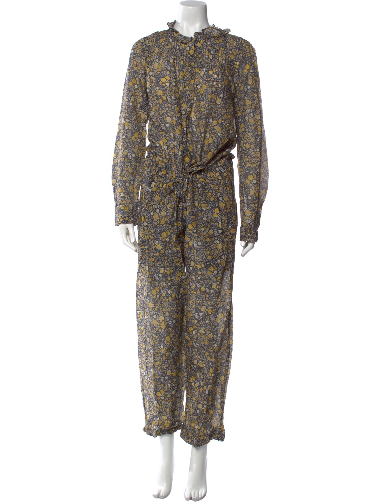 Étoile Isabel Marant Printed Cowl Neck Jumpsuit w/ Tags