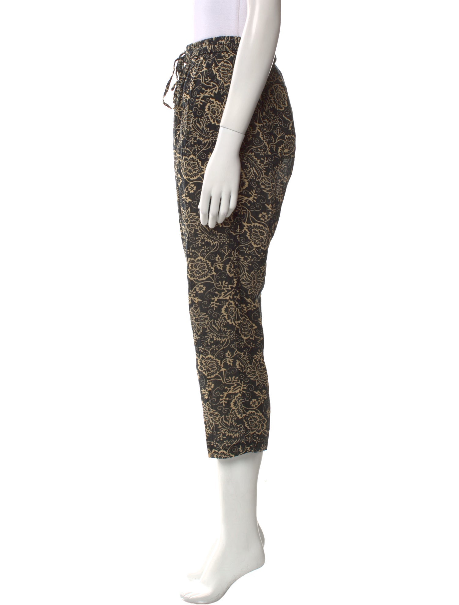Étoile Isabel Marant Floral Print Straight Leg Pants