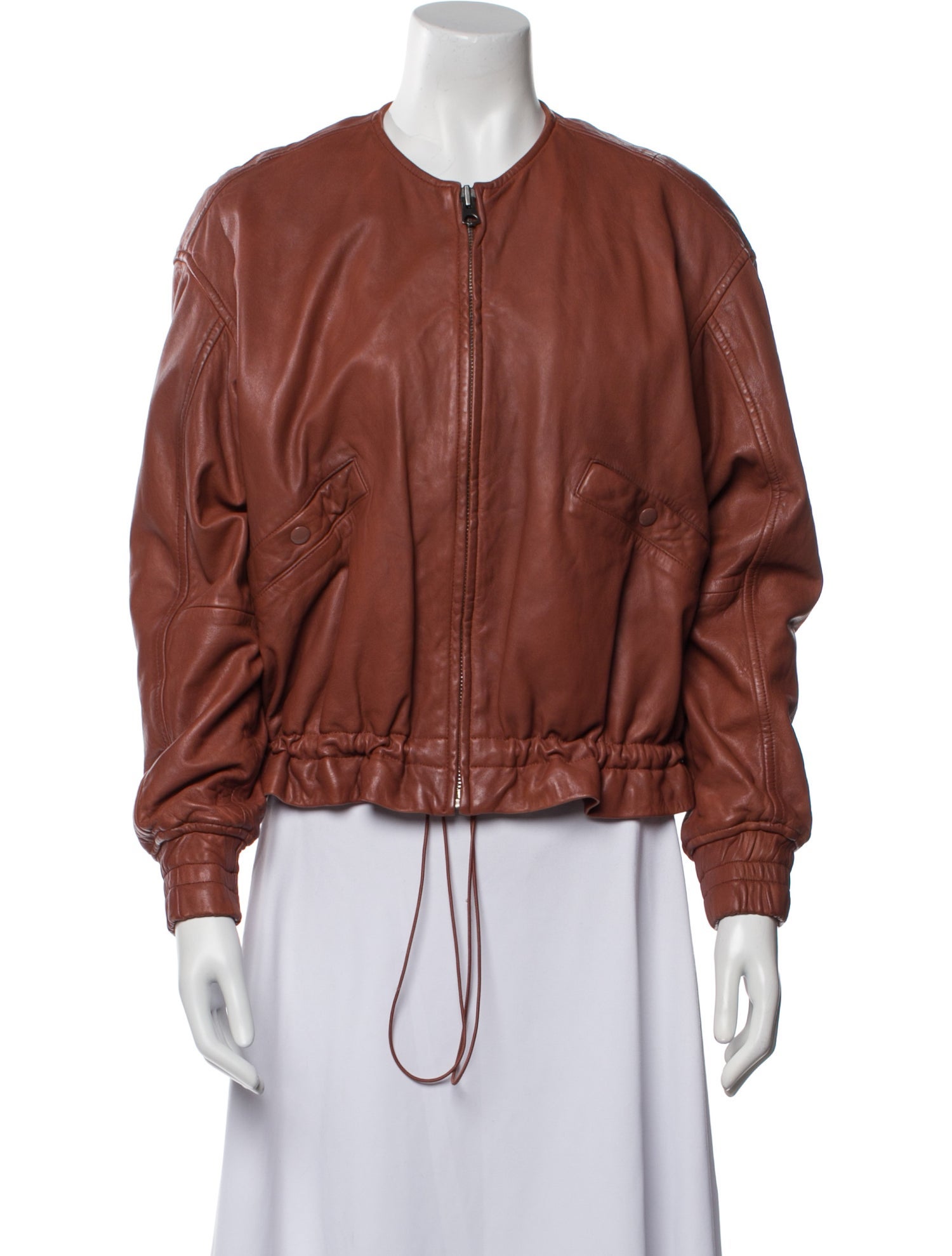 Étoile Isabel Marant Leather Bomber Jacket