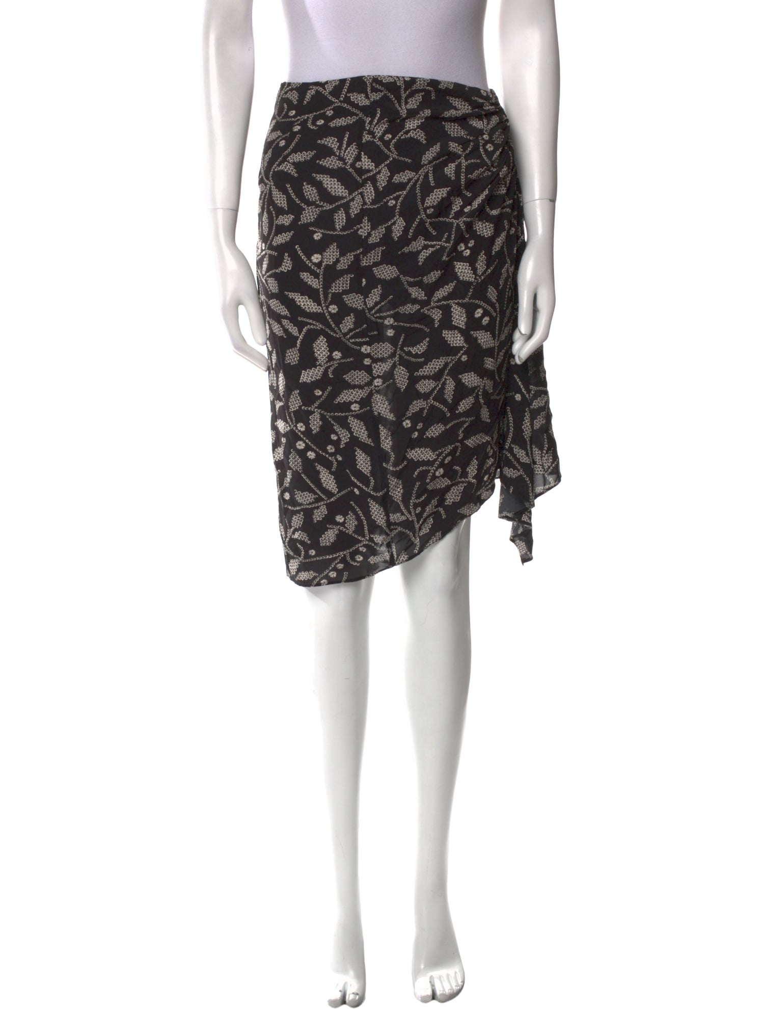 Étoile Isabel Marant Silk Knee-Length Skirt