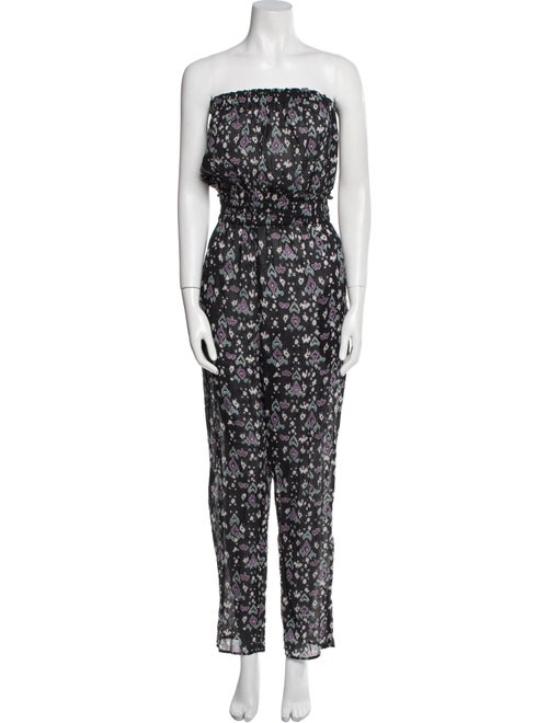 Étoile Isabel Marant Printed Strapless Jumpsuit