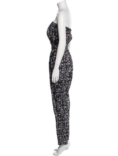 Étoile Isabel Marant Printed Strapless Jumpsuit