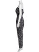 Étoile Isabel Marant Printed Strapless Jumpsuit