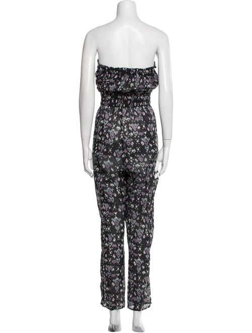 Étoile Isabel Marant Printed Strapless Jumpsuit