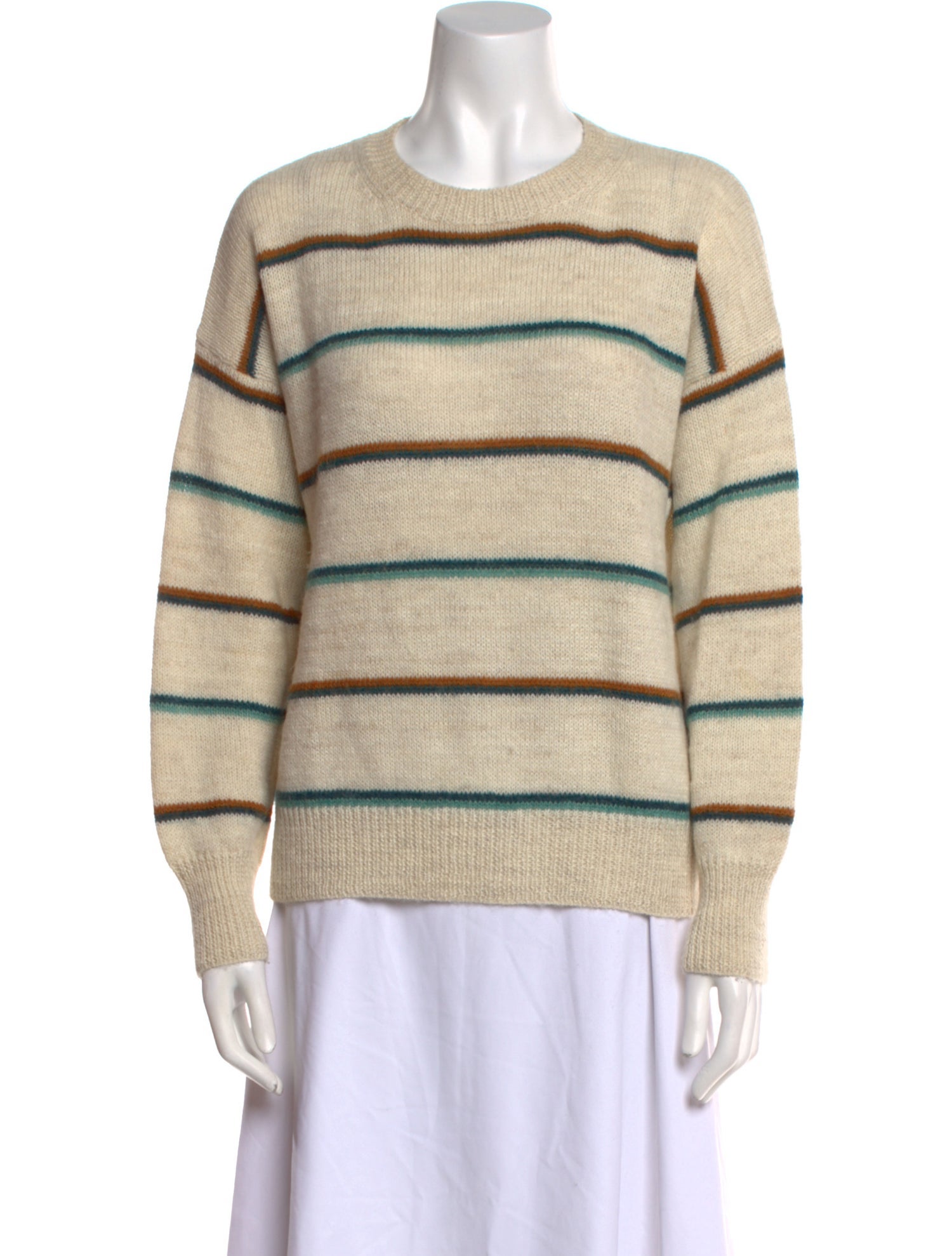 Étoile Isabel Marant Striped Crew Neck Sweater