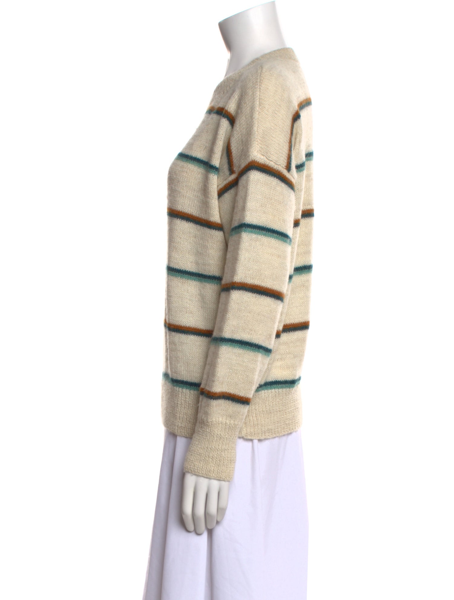 Étoile Isabel Marant Striped Crew Neck Sweater