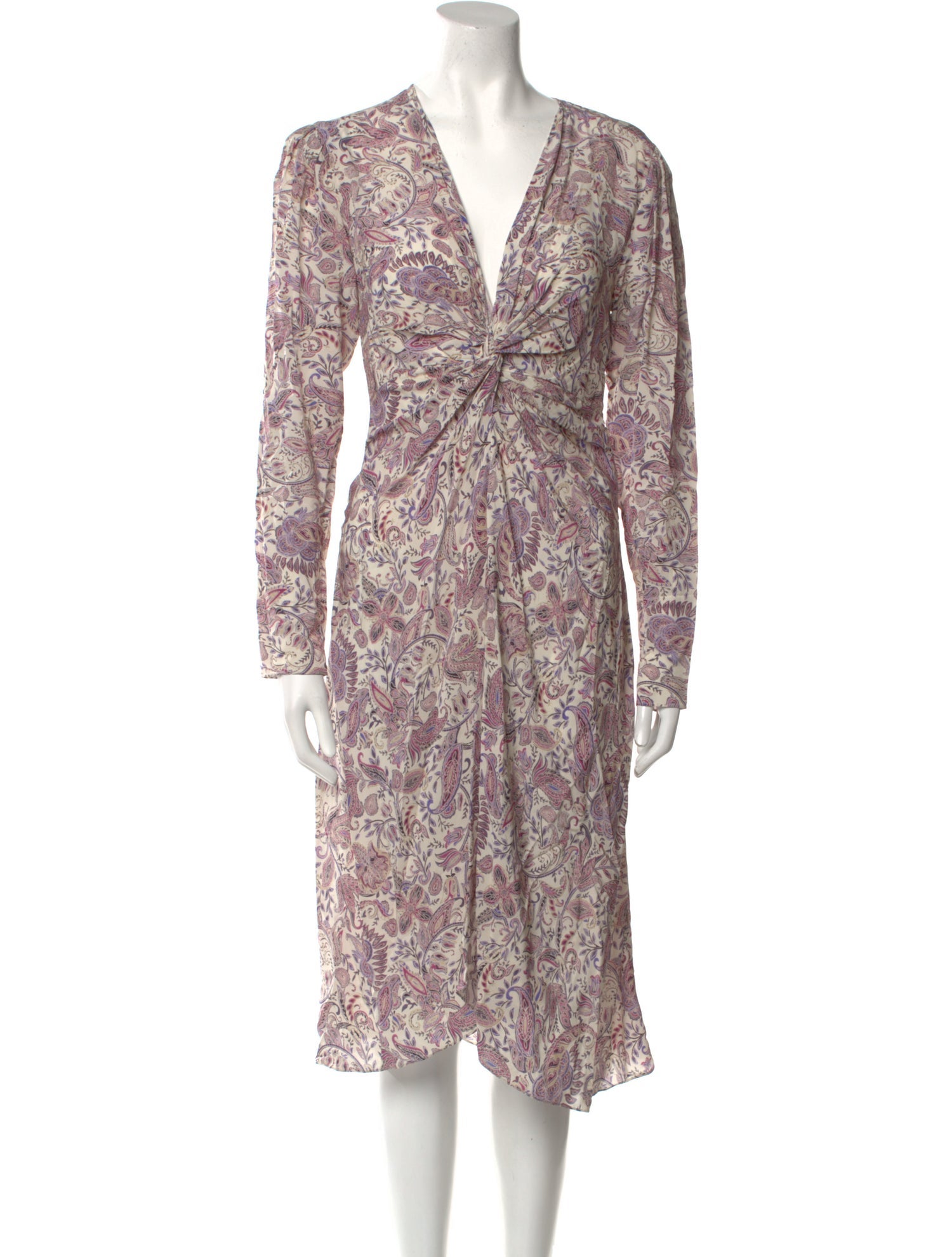 Étoile Isabel Marant Paisley Print Midi Length Dress w/ Tags