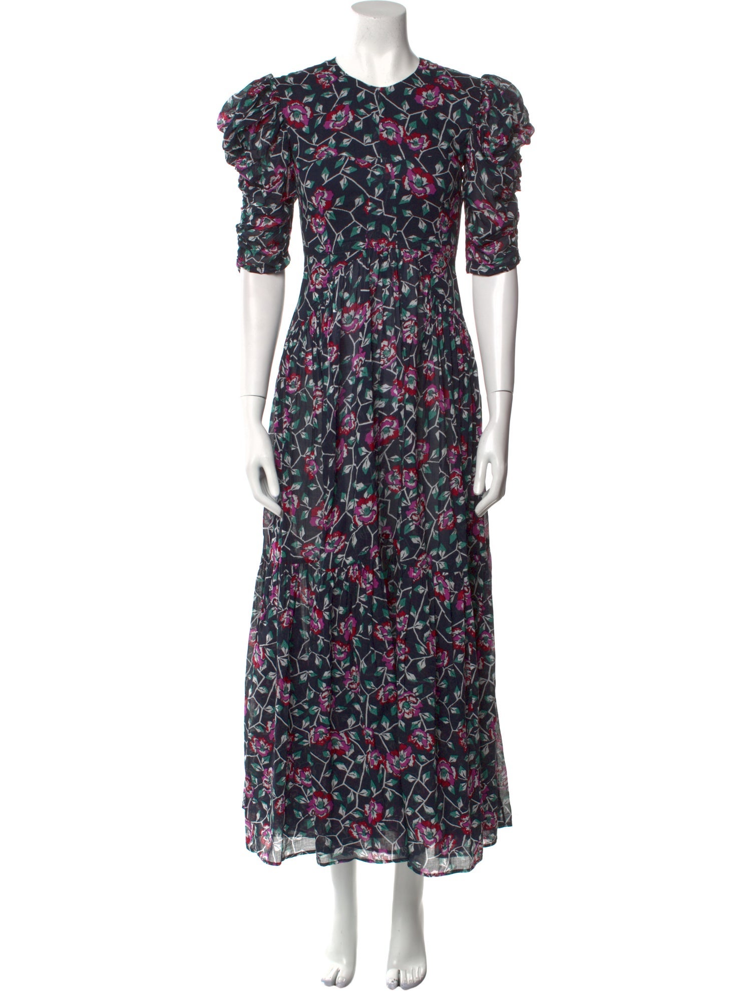 Étoile Isabel Marant Floral Print Long Dress