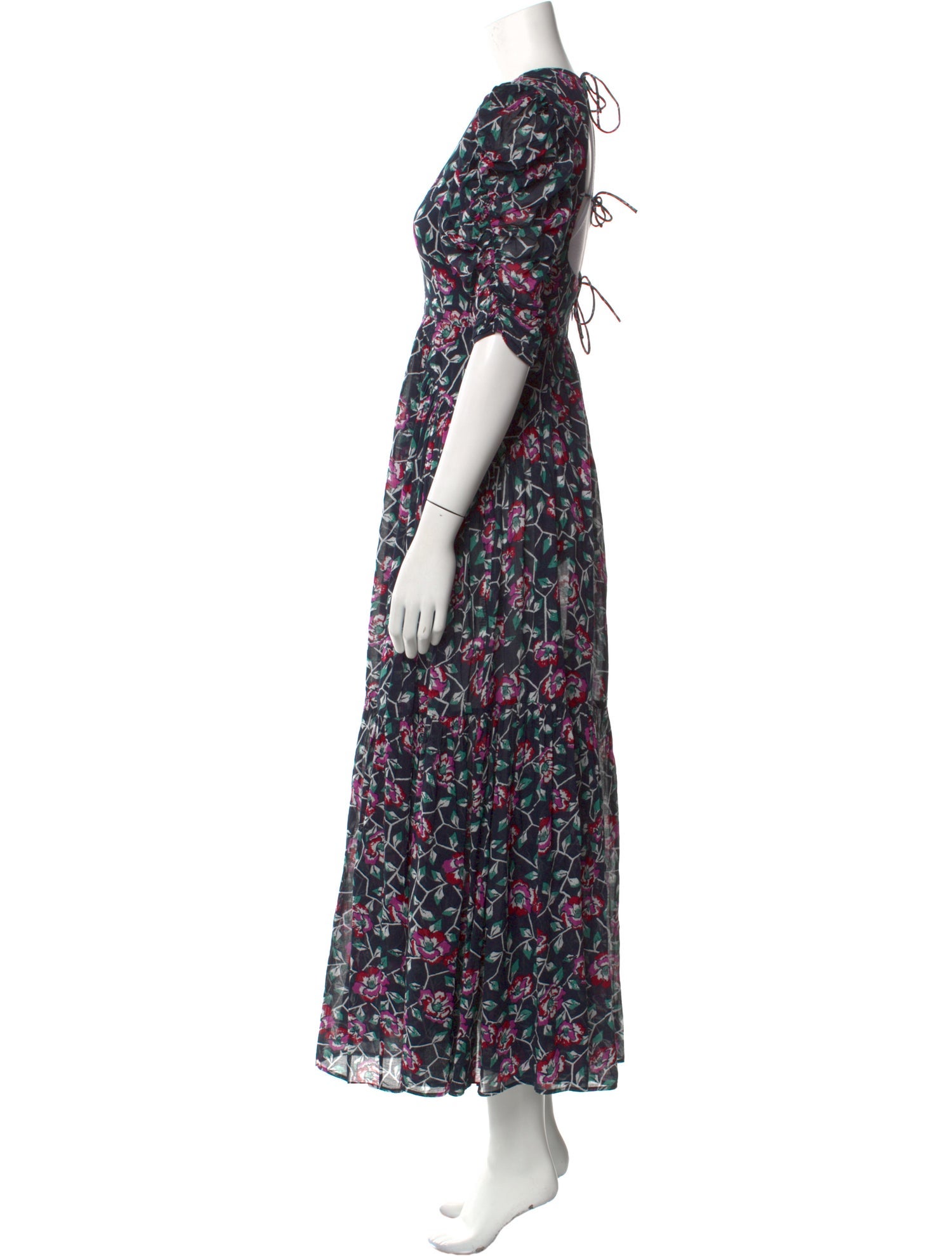 Étoile Isabel Marant Floral Print Long Dress