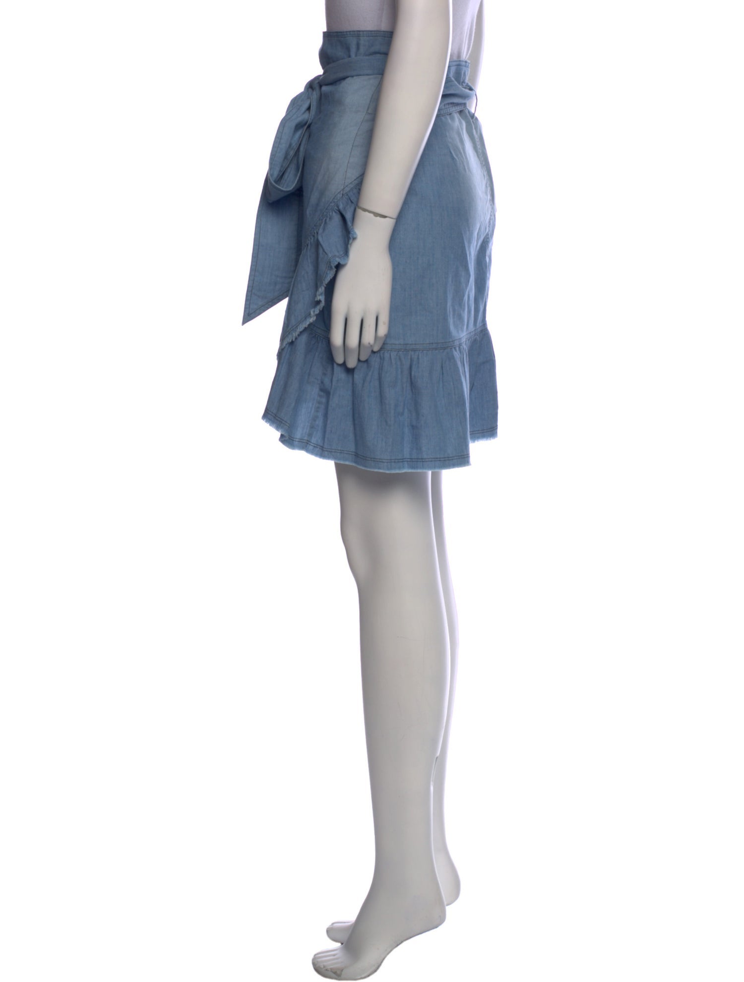 Étoile Isabel Marant Raw-Edge Trim Mini Skirt