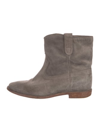 Étoile Isabel Marant Suede Moto Boots