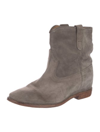 Étoile Isabel Marant Suede Moto Boots