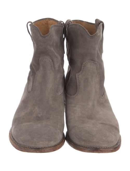 Étoile Isabel Marant Suede Moto Boots