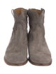 Étoile Isabel Marant Suede Moto Boots