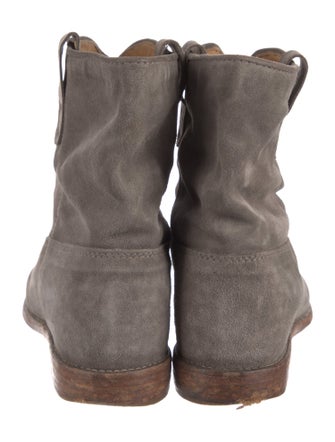 Étoile Isabel Marant Suede Moto Boots