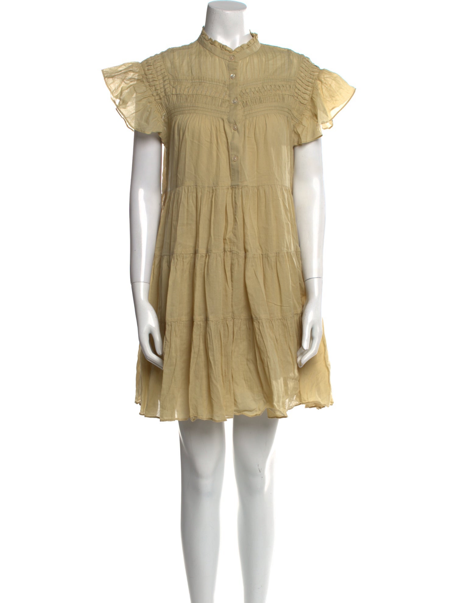 Étoile Isabel Marant Mock Neck Knee-Length Dress