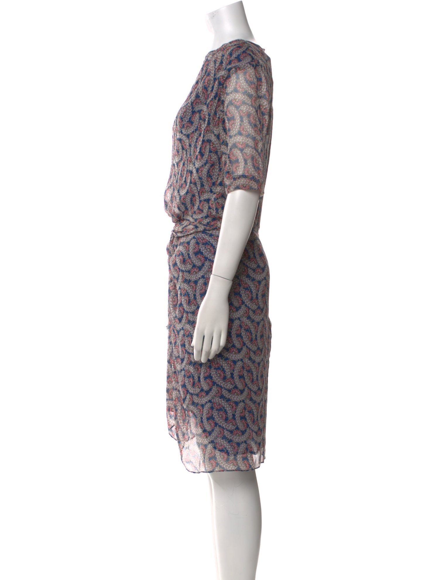 Étoile Isabel Marant Silk Knee-Length Dress
