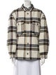 Étoile Isabel Marant Wool Plaid Print Jacket