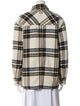 Étoile Isabel Marant Wool Plaid Print Jacket