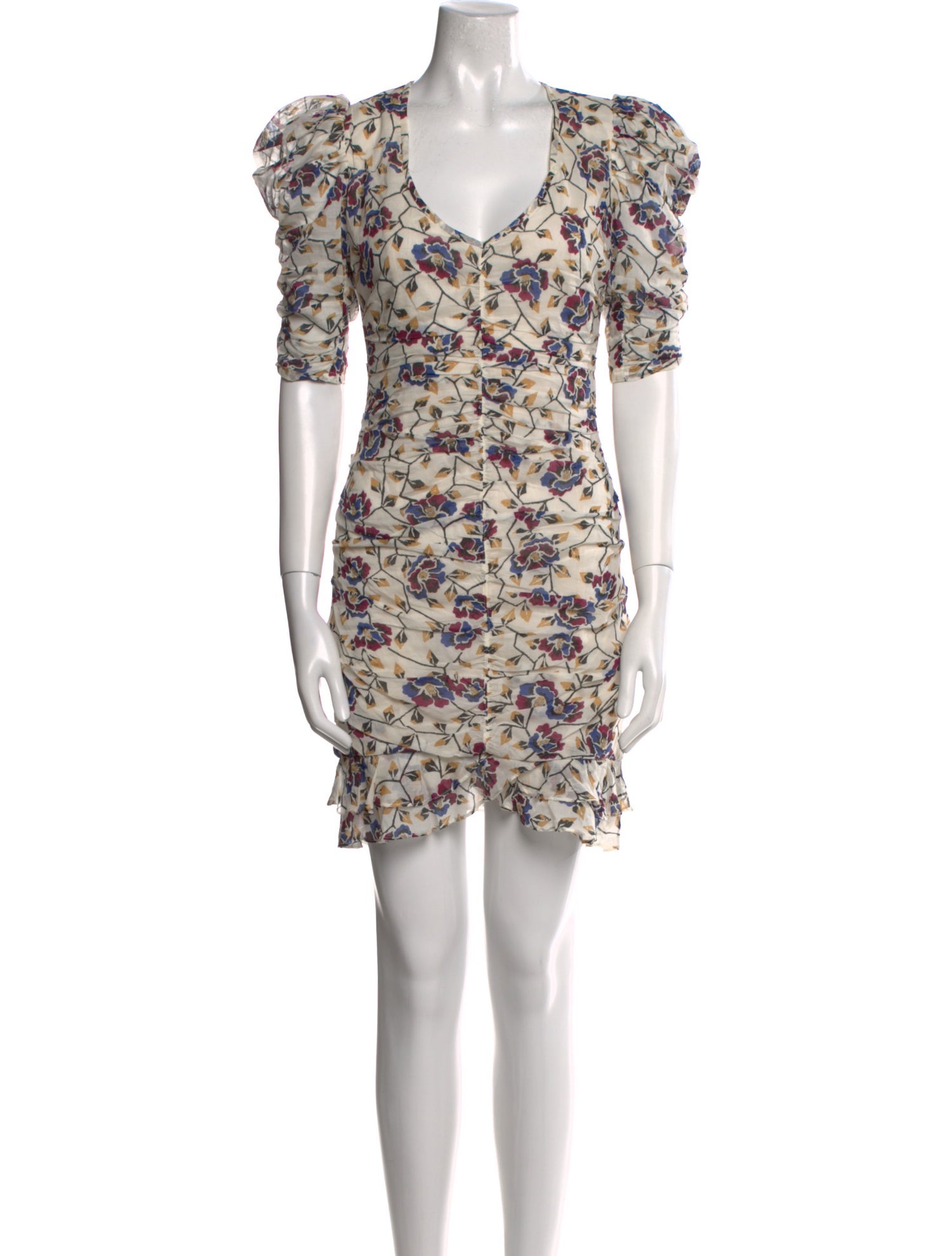 Étoile Isabel Marant Floral Print Mini Dress