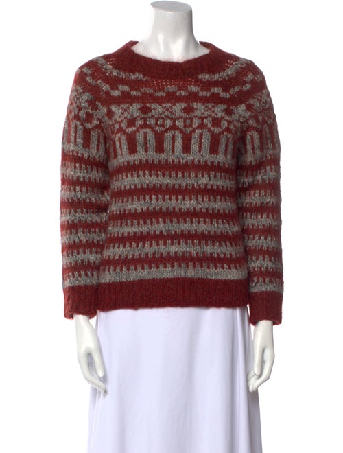 Étoile Isabel Marant Mohair Patterned Sweater